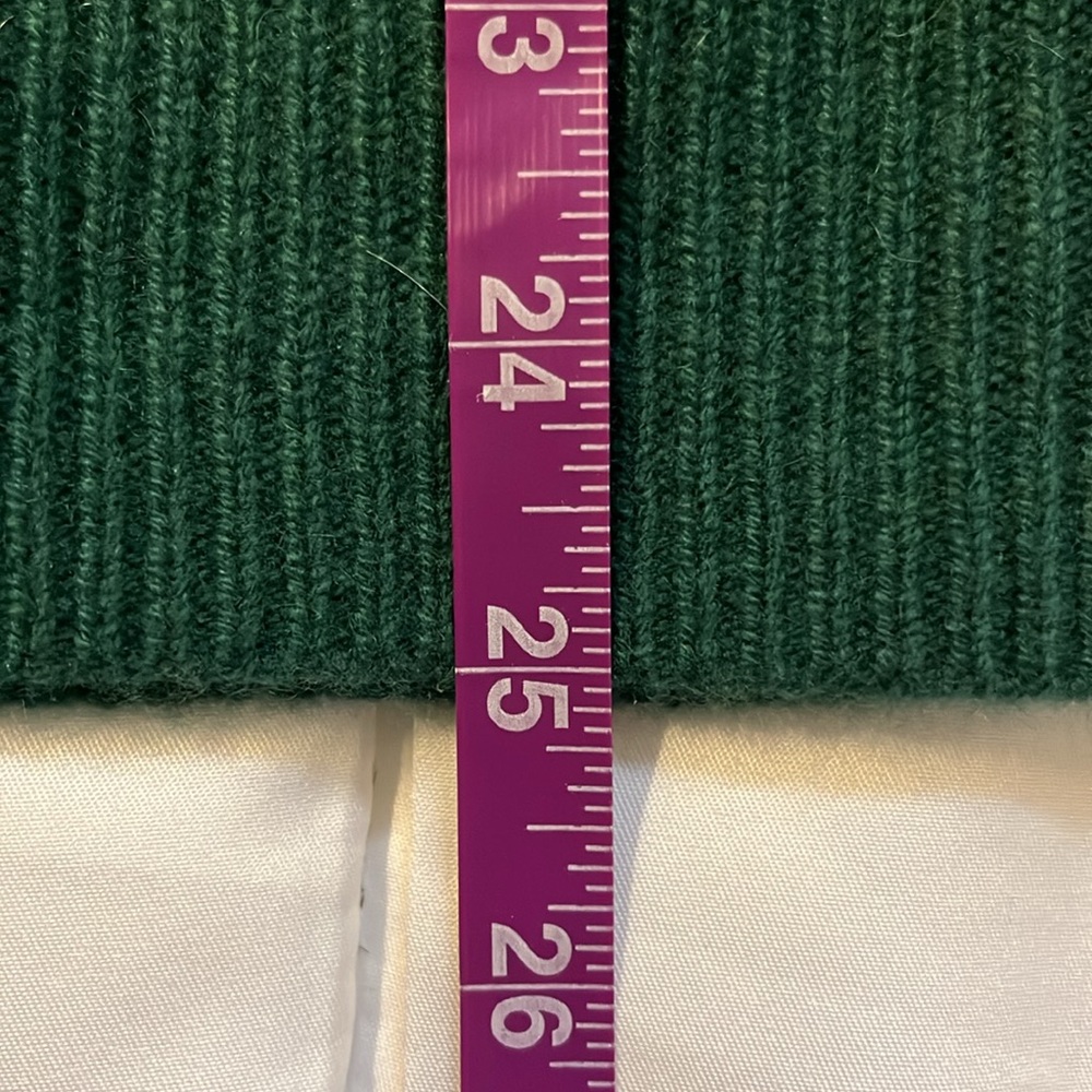 NEW J Crew Cashmere cable-knit crewneck sweater!!! - Picture 7 of 8